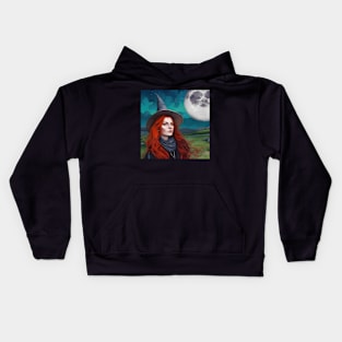 Bringing down the moon Kids Hoodie